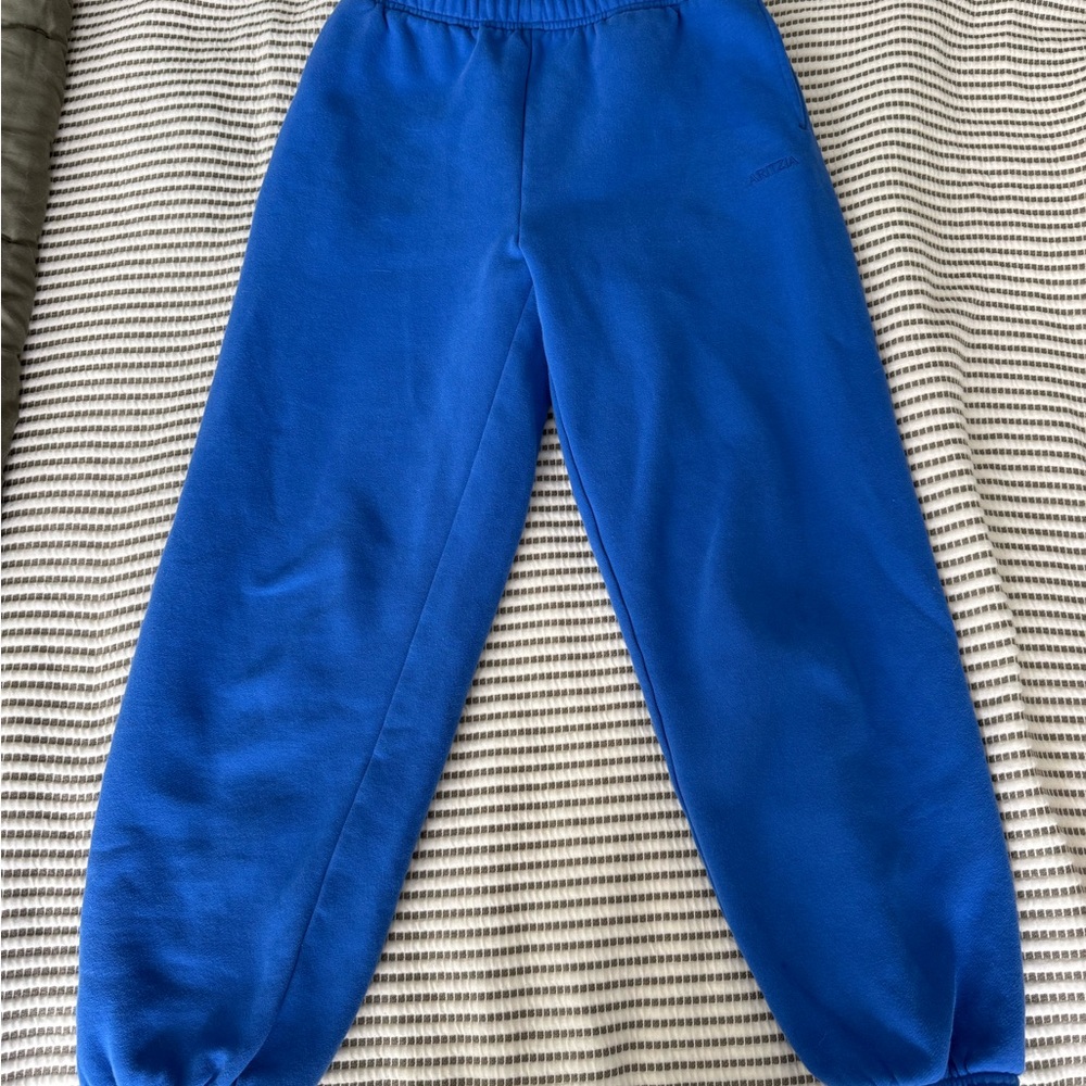 Aritzia Megafleece Blue Sweatpants